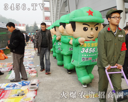 氣模寶寶又一次成為展會的焦點