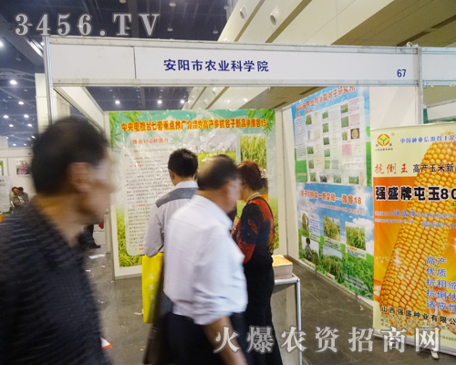 安陽(yáng)市農(nóng)業(yè)科學(xué)院以盛大場(chǎng)面出展