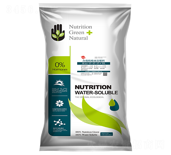 含腐植酸大量元素水溶肥17-17-17+TE+4HA-尚道-攀豐生物