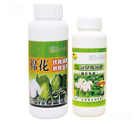 棉花專(zhuān)用氨基酸液肥-大地化肥