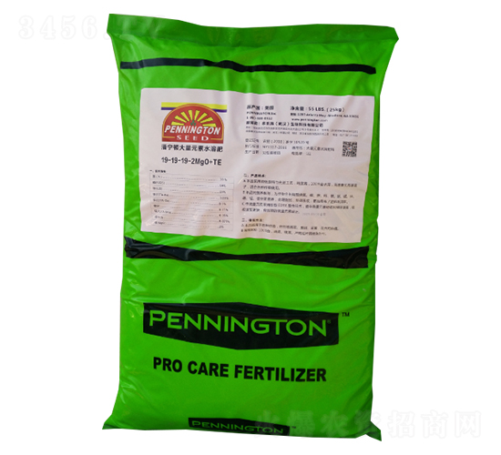 大量元素水溶肥料19-19-19-2MgO+TE-潘寧頓-多樂(lè)施