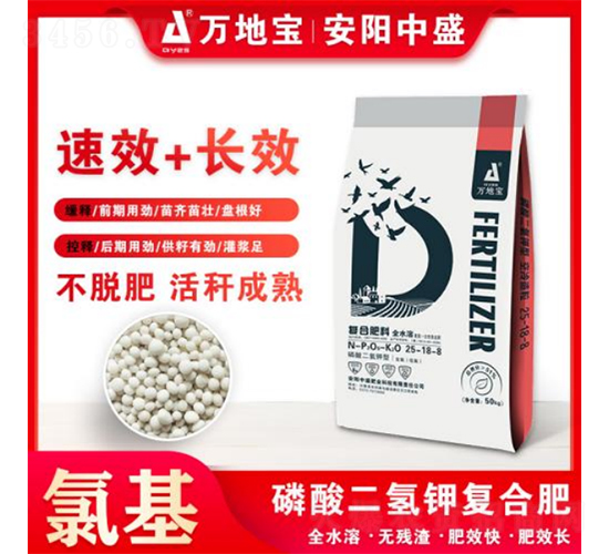 玉米復(fù)合肥高產(chǎn)肥料25-18-8-萬地寶-安陽(yáng)中盛