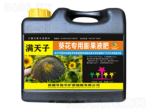 滿天子-葵花專用膨果液肥-華能中礦